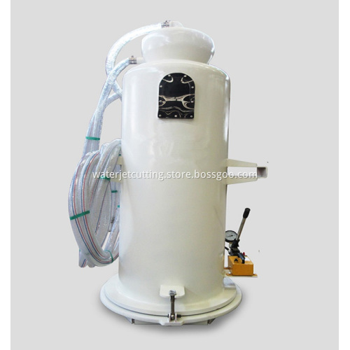 Automatic Abrasive Garnet Sand Removing System